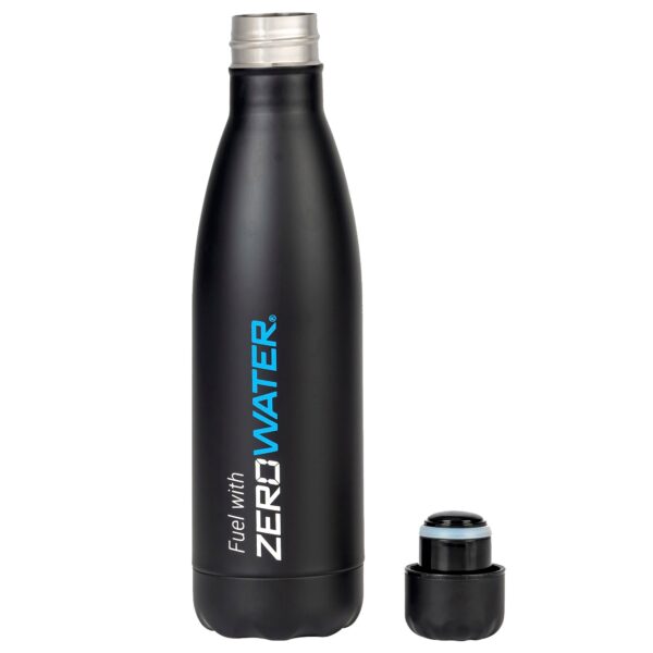 "On the go" ZeroWater drinking bottle black - Image 2