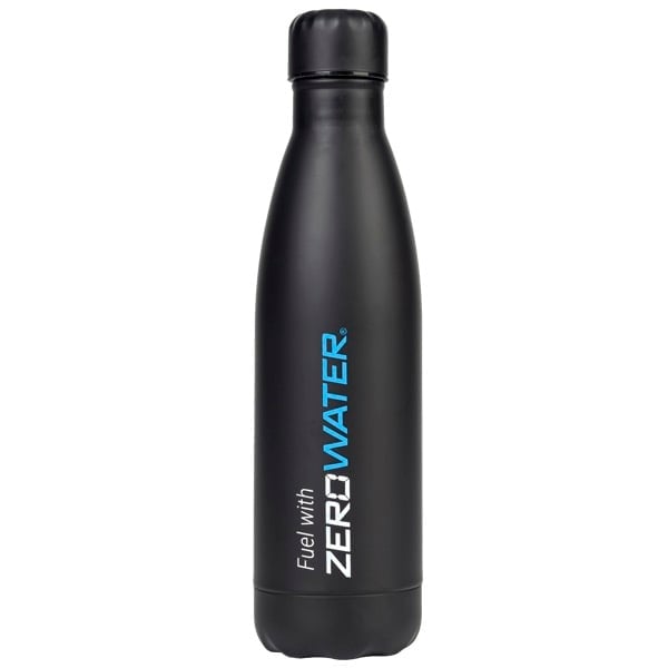 "On the go" ZeroWater drinking bottle black