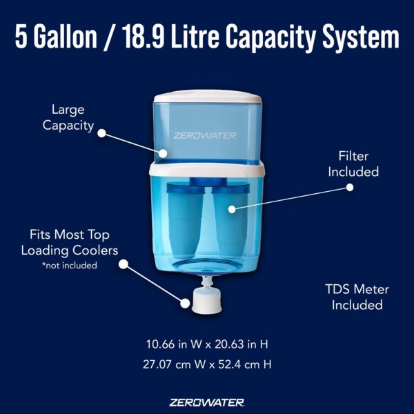 18.9 liter water filtration system for a water cooler - Image 5