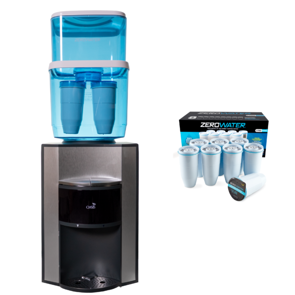 18.9 liter combibox including Oasis ONYX cooler and 10 filters